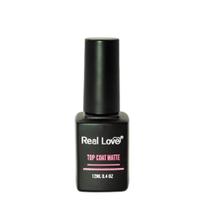 Top coat matte efeito fosco real love 12ml