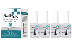 Top Coat Nail Tek Quicken Fast Drying 15mL para todos os tipos de unhas Top Coat Nail Tek Quicken Fast Drying 15mL para todos os tipos de unhas