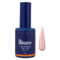 TOP COAT NATURAL PINK BLUWE 10ML linha camuflagem