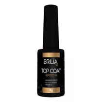 Top Coat Selante Clear Extra Brilho 9g - Brilia Nails