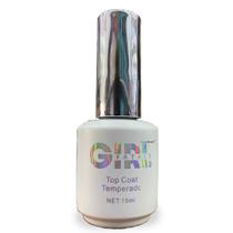 Top Coat Selante Temperado Extra Brilho 15Ml Unha Em Gel