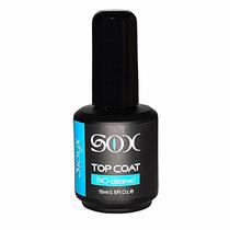TOP COAT SIOUX UV/LED c/ anvisa 15ML PARA UNHAS DE GEL FIBRA PORCELANA ESMALTE GEL