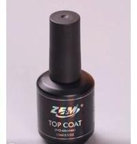 Top Coat Zem 15 Ml Selante Unhas Porcelana Top Coat Zem 15 Ml Selante Unhas Porcelana