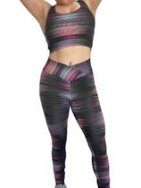 Top colorido Blastfit