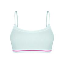 Top Com Alça Lobinha Infantil Em Microfibra juvenil Básico Sem Costura e Sem Bojo Menina Lupo