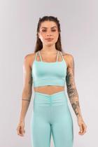 Top com alças duplas (verde claro)