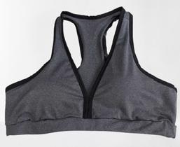 Top com bojo fitness academia plus size tamanho g1,g2 e g3
