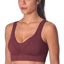 Top com Bojo Lupo Sport Basic Feminino