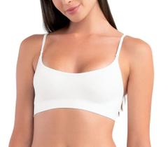 Top Com Bojo Removível Sem Costura - She Top Com Bojo Removível Sem Costura - She