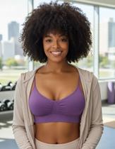 Top Com Bojo Removível Sem Costura Zee Rucci