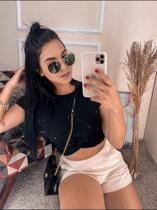 Top com pérolas Top com pérolas