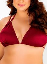 Top Cortininha Banho de Mar 621.125 Feminino Beach Plus Bojo Removível Microfibra T. 48/54 Top Cortininha Banho de Mar 621.125 Feminino Beach Plus Bojo Removível Microfibra T. 48/54