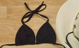 Top cortininha black