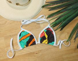 Top cortininha verde mar Top cortininha verde mar