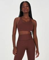 Top Costas Nadador Essential Alto Giro Castanho Cafe