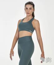 Top Costas Nadador Essential Alto Giro Verde Urbano