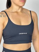 Top Costas Preto - Conforto e Suporte para Treinos