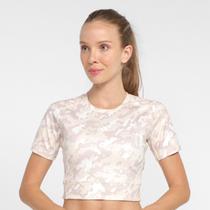 Top Cropped Adidas Techfit Camo Feminino