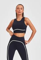 Top cropped bicolor cajubrasil Top cropped bicolor cajubrasil