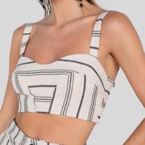Top cropped brallet justo