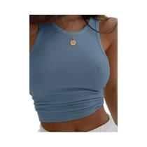 Top Cropped Branco Canelado Ombro a Ombro Feminino Para Verão Casual Fitness Cores Vibrantes Top Cropped Branco Canelado Ombro a Ombro Feminino Para Verão Casual Fitness Cores Vibrantes