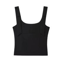 Top Cropped Branco Sem Costas Com Laço Para Mulheres, Bustier Sexy Sem Alças, Camisola De Verão Sem