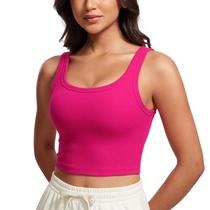 Top Cropped CRZ YOGA Canelado com Bojo Granita Pink XL Top Cropped CRZ YOGA Canelado com Bojo Granita Pink XL