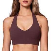 Top Cropped de Yoga INGIA Halter com Bojo e Costas Baixas XL Top Cropped de Yoga INGIA Halter com Bojo e Costas Baixas XL