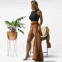 Top Cropped Decote Alto Preto Top Cropped Decote Alto Preto