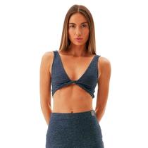 Top Cropped Easy Lança Perfume Knot AV24 Marinho Feminino Top Cropped Easy Lança Perfume Knot AV24 Marinho Feminino