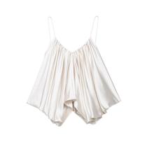Top Cropped Elegante De Cetim Sem Mangas Para Mulheres, Top Sexy Costas Nuas Para Festas Com Alças Top Cropped Elegante De Cetim Sem Mangas Para Mulheres, Top Sexy Costas Nuas Para Festas Com Alças