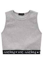 Top Cropped em Canelado Vicvicky 53494