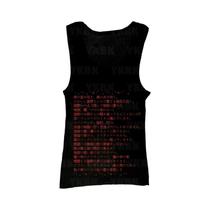 Top Cropped Estilo Gótico Punk Para Mulheres Com Estampa De Letras, Estética Y2K, Corset Vintage