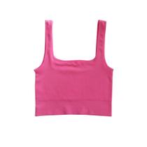 Top Cropped Estrutura B+ Rosa Pink BASIC+ Confortável