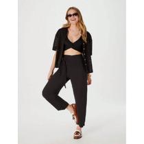 Top Cropped Feminino Com Torção - HERING