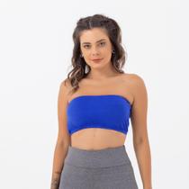 Top cropped feminino faixa viscolycra t/u promocional 3033.c1