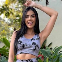Top Cropped Feminino Fitness Academia Treino Roupas feminina