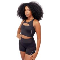 Top Cropped Fitness Feminino Suplex Insanity Bella