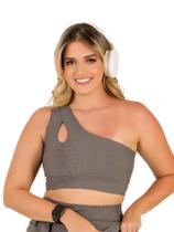 Top Cropped Fitness Feminino Tranversal Academia Treino Musculação Ginástica Caminhada The Start Top Cropped Fitness Feminino Tranversal Academia Treino Musculação Ginástica Caminhada The Start