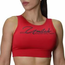 Top Cropped Fitness United Assinatura Top Cropped Fitness United Assinatura