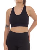 Top Cropped Nadador com Bojo Removível Esportivo Academia