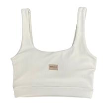 Top Cropped Regata Canelado Alça Larga Top Cropped Regata Canelado Alça Larga