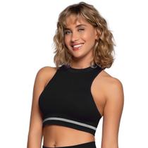 Top Cropped Selene Sem Costura Feminino Top Cropped Selene Sem Costura Feminino