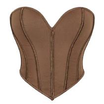 Top Cropped Sem Mangas Com Decote Ombro a Ombro Para Mulheres, Bustier Sexy Costas Nuas Para Festas