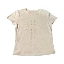 Top Cropped Vintage Y2K Feminino Com Strass, Blusa Estética De Verão Harajuku Emo