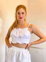 Top cropped voil - Drouze