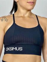 Top Cruzado Preto para Treinos - Conforto e Suporte