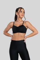 Top de Alcinha com Detalhe Franzido no Busto Top de Alcinha com Detalhe Franzido no Busto