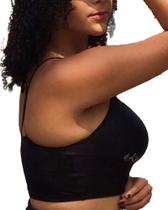 Top De Alcinha Para Academia SUPER confortável PARA TREINO FITNESS