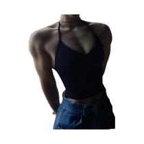 Top De Ginástica Feminino Sem Costura Longo Com Alças Cruzadas Nas Costas, Efeito Franzido, Sutiã